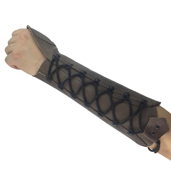Archery Arm Guard For Bow Hunting Unisex Leather Protector Glove